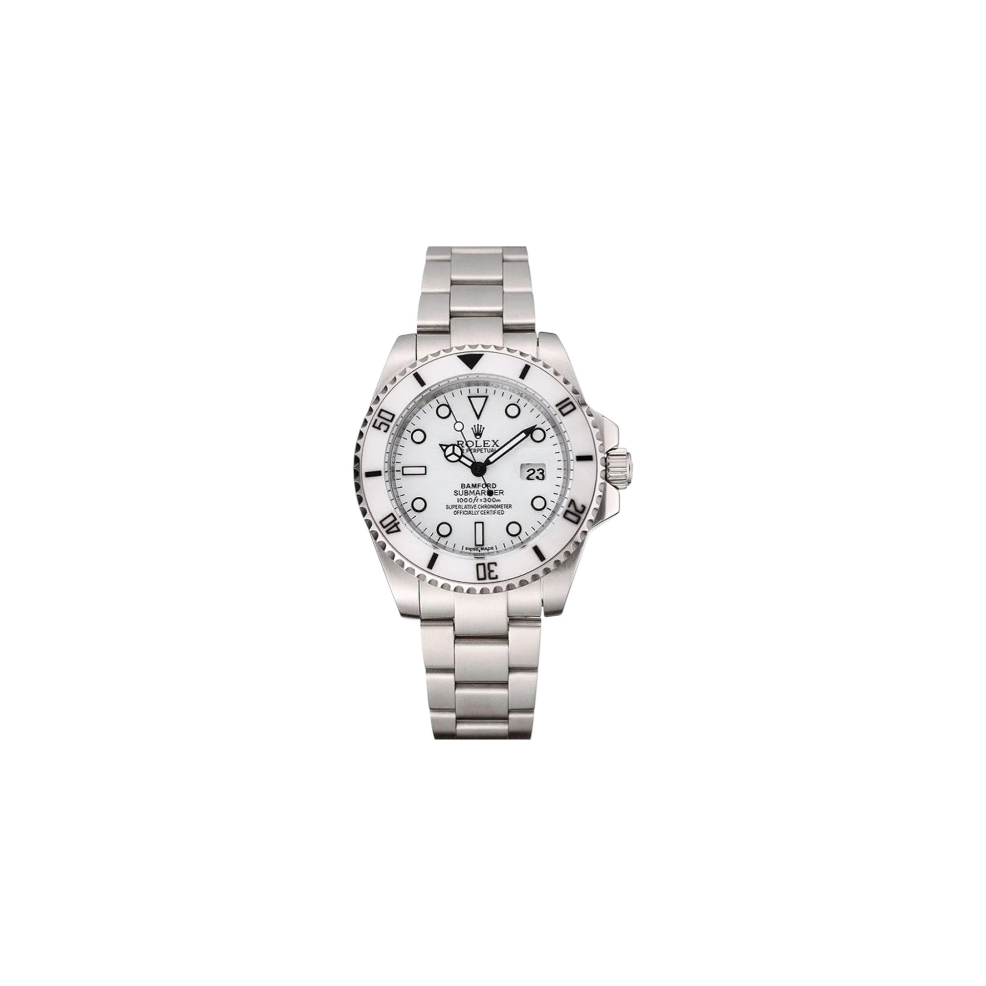 Rolex Submariner White Dial 40mm