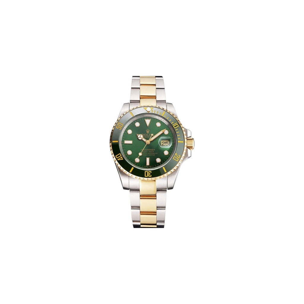 Rolex Submariner Two-tone Green Dial