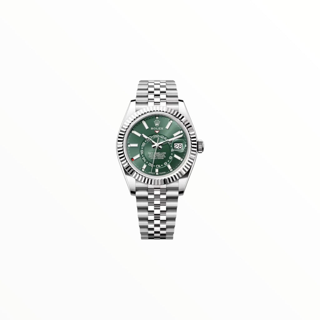 Rolex Sky-Dweller Mint Green Dial Jubilee