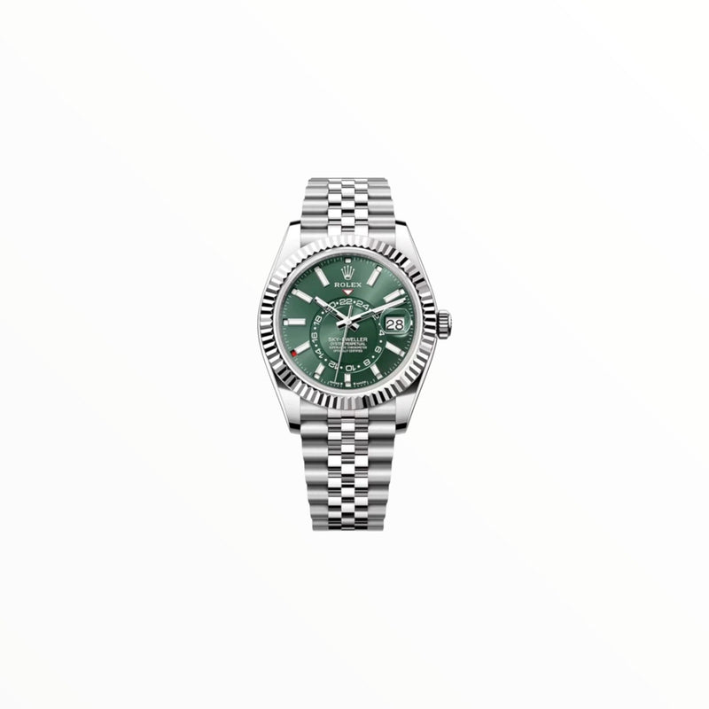 Rolex Sky-Dweller Mint Green Dial Jubilee