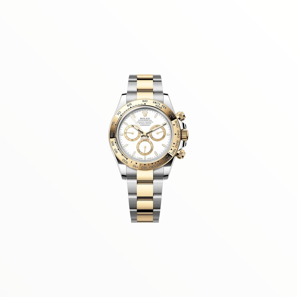 Rolex Daytona Two-Tone White Dial