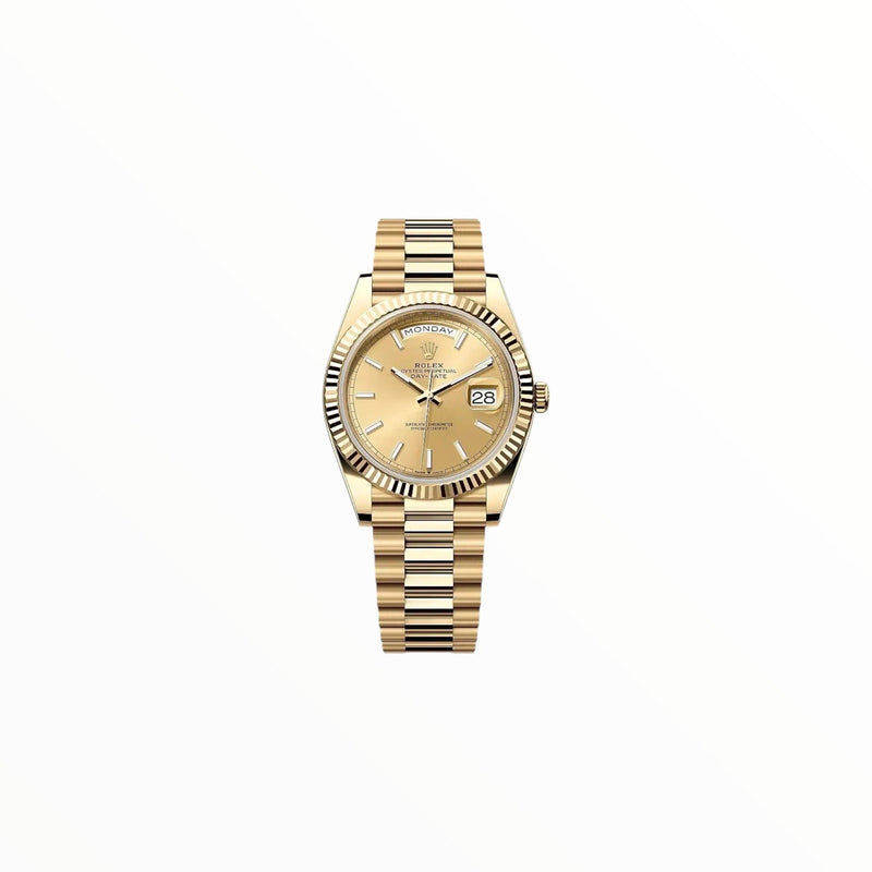 Rolex Day-Date II With Champagne Dial, 40 mm