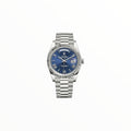 Rolex Day-Date White Gold Blue Dial, 40 mm