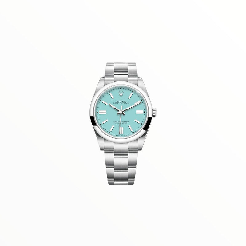 Rolex Oyster Perpetual Tiffany Blue Dial, 36 mm