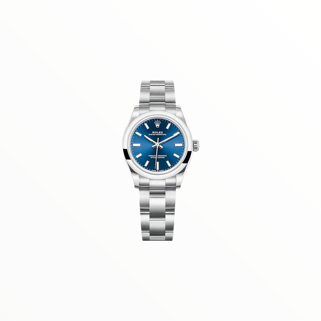 Rolex Oyster Perpetual Lady Blue Dial, 31 mm