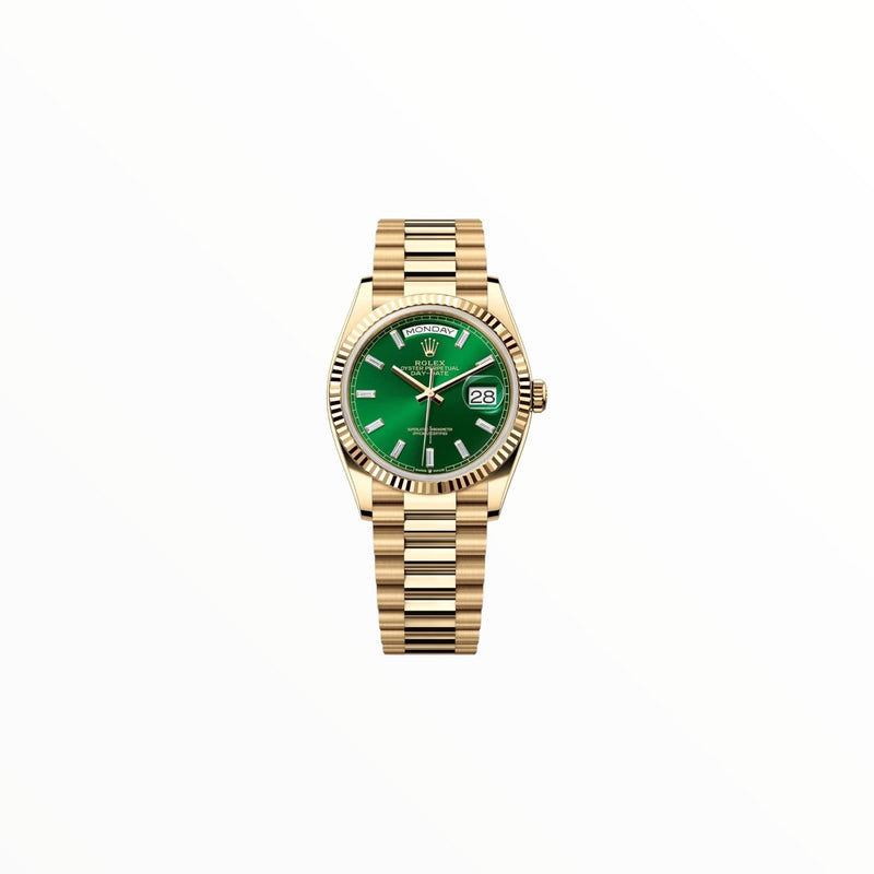 Rolex Day-Date II Green Dial, 36 mm