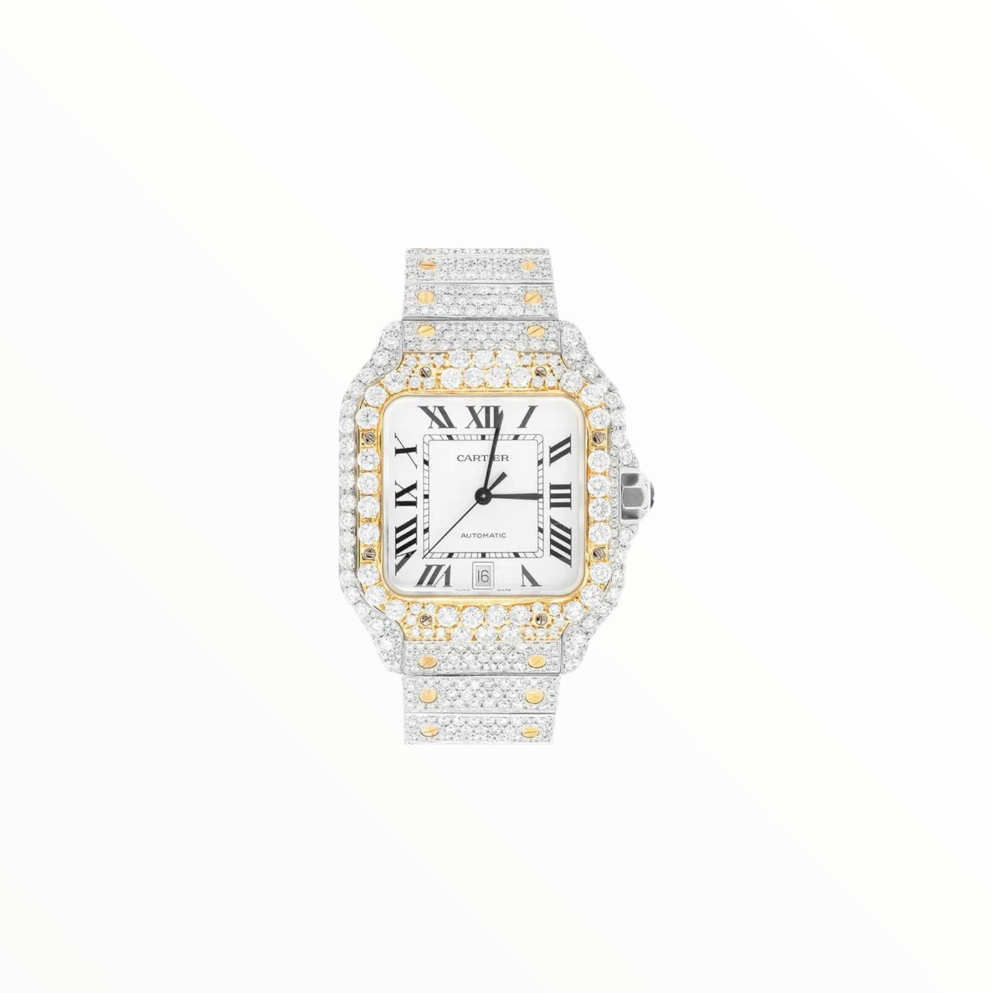 Cartier Santos Two-Tone VVS, 40mm